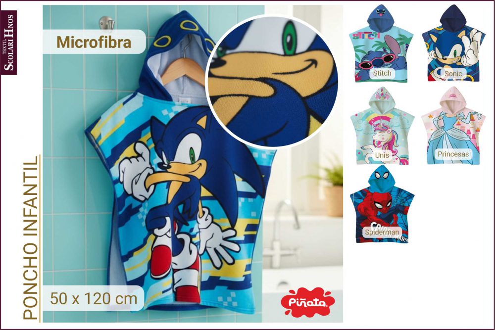 PONCHO PIÑATA INFANTIL